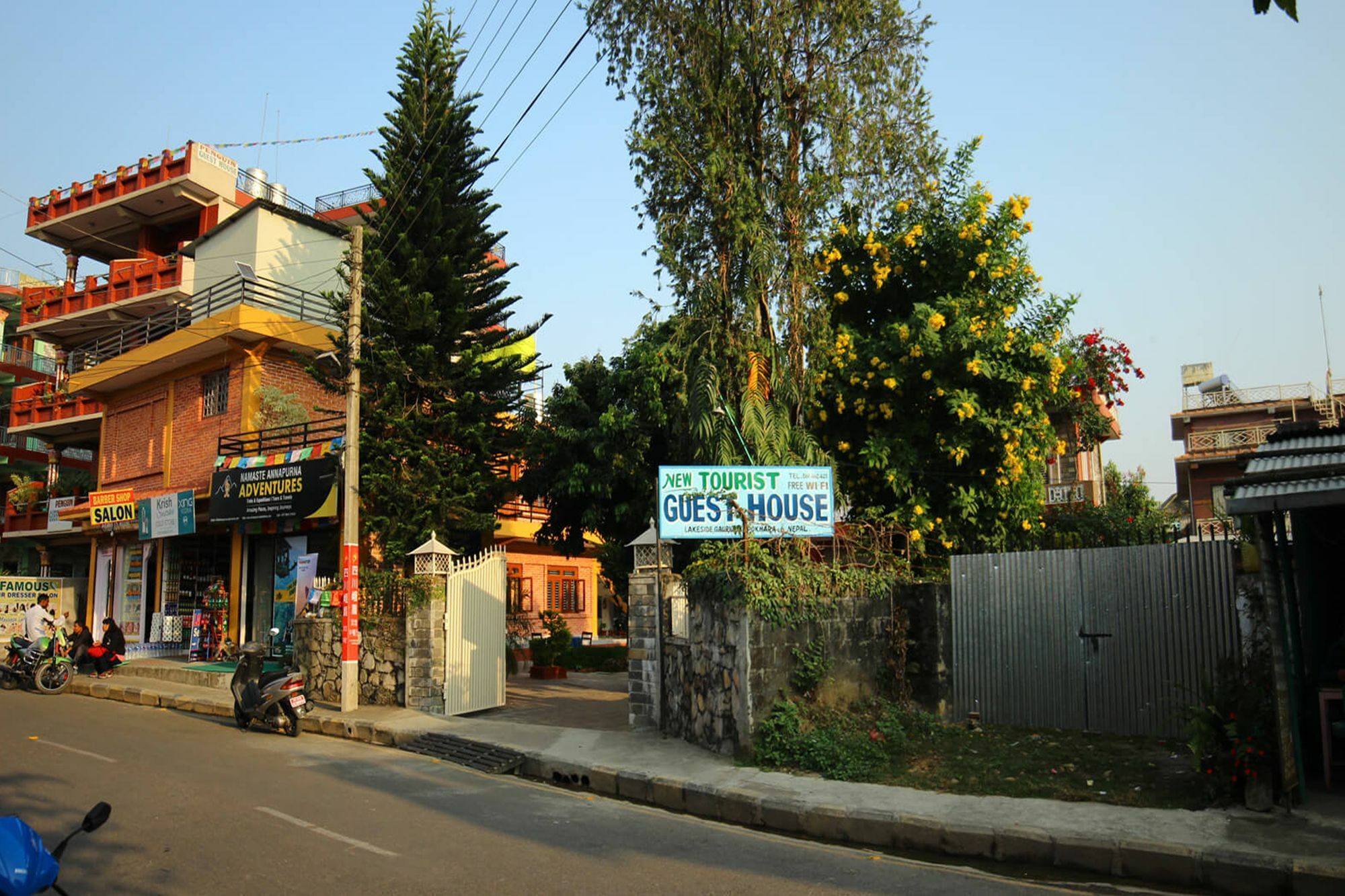 New Tourist Guest House Pokhara Exterior foto